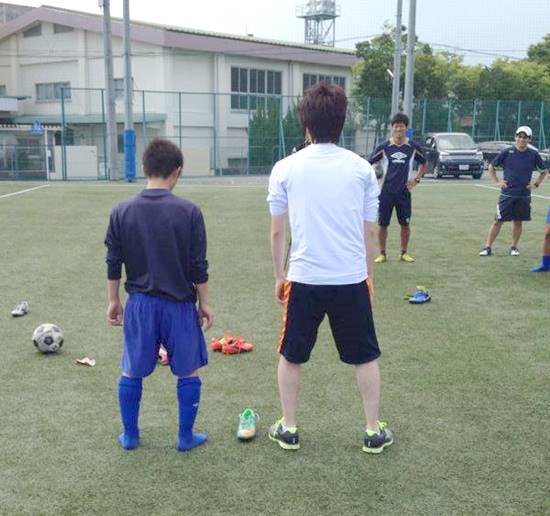 常葉橘中学サッカー部の初回サポート報告9