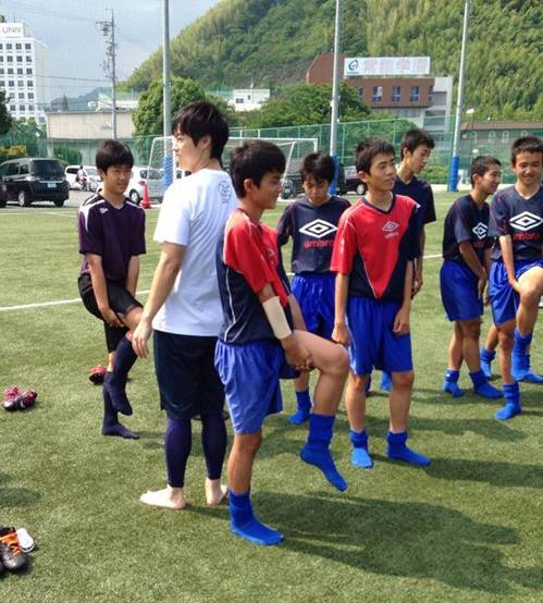 常葉橘中学サッカー部の初回サポート報告8