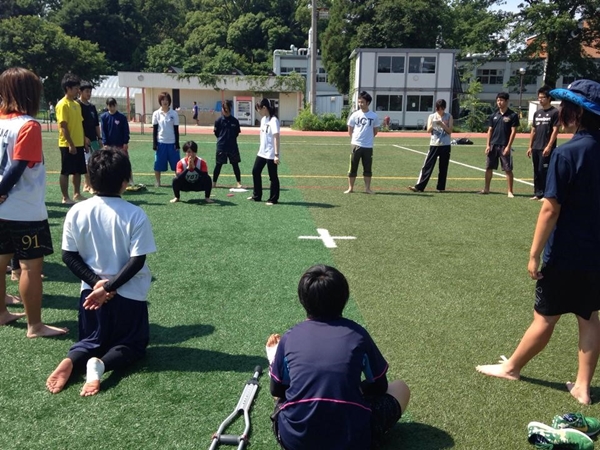 京都大学女子ラクロス部のトレーニングレポート2